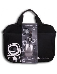 MALETIN PORTATIL DISEÑO 10 1  - 10 2  NEGRO  RATON