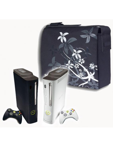 MALETIN CONSOLA PARA XBOX360 DISEÑO 15 6  GRIS