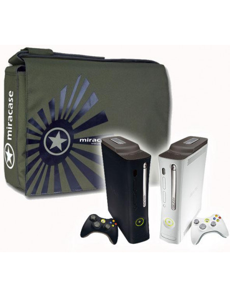 MALETIN CONSOLA PARA XBOX360 DISEÑO 15 6  VERDE