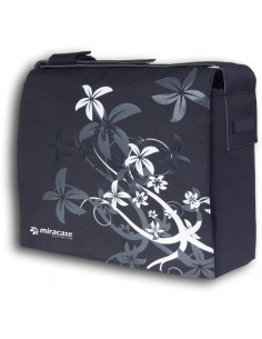 MALETIN PORTATIL DISEÑO 15 6  GRIS/NEGRO - PACK x6