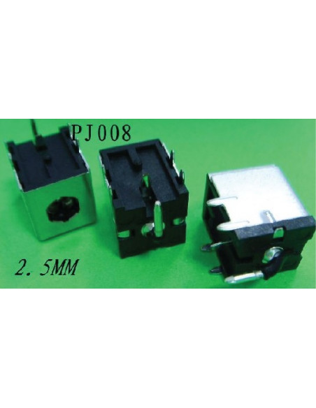 CONECTOR DC-PJ008 2 5MM TOSHIBA