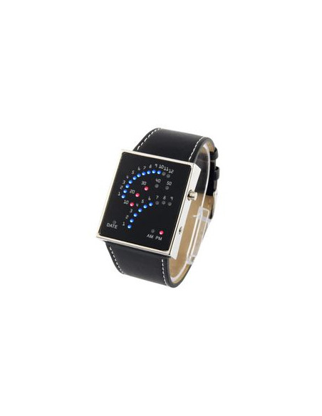 RELOJ 29 LEDS RETRO ATREZO CIENCIA FICCION 60´S