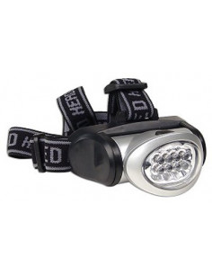 CINTA CABEZA LINTERNA 8 LEDS FRONTAL SATYCON