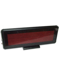 CARTEL LUMINOSO RETULO LED 31X11CM PROGRAMABLE