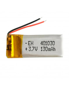 BATERIA DE LITIO 401030 3 7V 130mAh