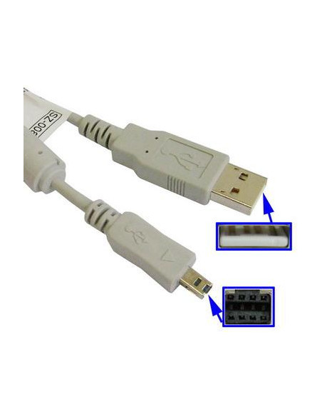 CABLE USB KONICA MINOLTA / PANASONIC 1 4M