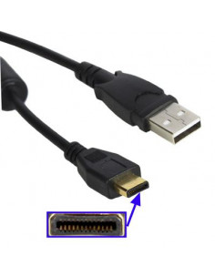 CABLE DATOS USB CAMARA FOTOS NIKON COOLPIX S5 SATY