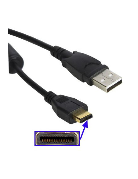 CABLE DATOS USB CAMARA FOTOS NIKON COOLPIX S5 SATY