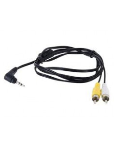 CABLE AV CANON JACK 3 5  A 2X RCA