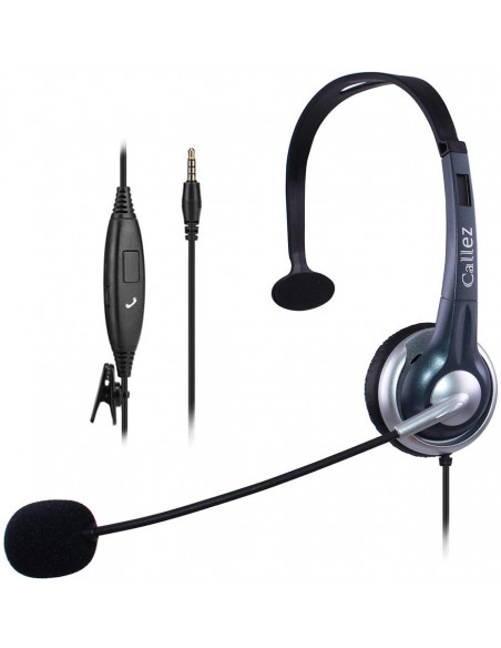 AURICULARES MANOS LIBRES CON MICRO DIADEMA MONO