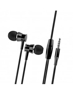 AURICULARES MANOS LIBRES JELLICO X4 JACK NEGROS