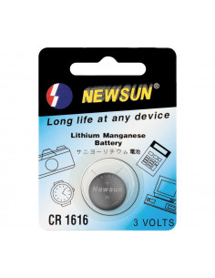 PILA BOTON CR1616 3V NEWSUN