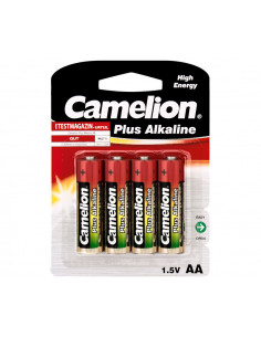 PILAS ALCALINA CAMELION LR6 AA BLISTER PACK-4