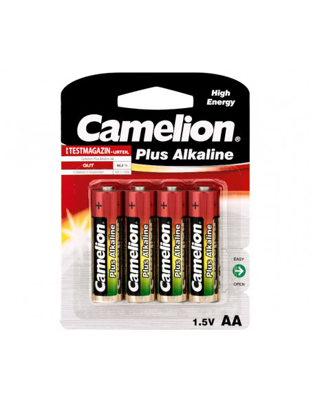 PILAS ALCALINA CAMELION LR6 AA BLISTER PACK-4