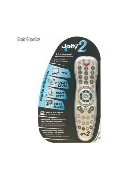 MANDO DISTANCIA UNIVERSAL JOLLY SAT 2 EN 1 SAT/TV