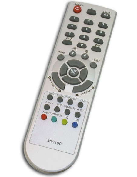 PACK x10 - MANDO SATELITE-MVISION 8XXX/9XXX MVI100