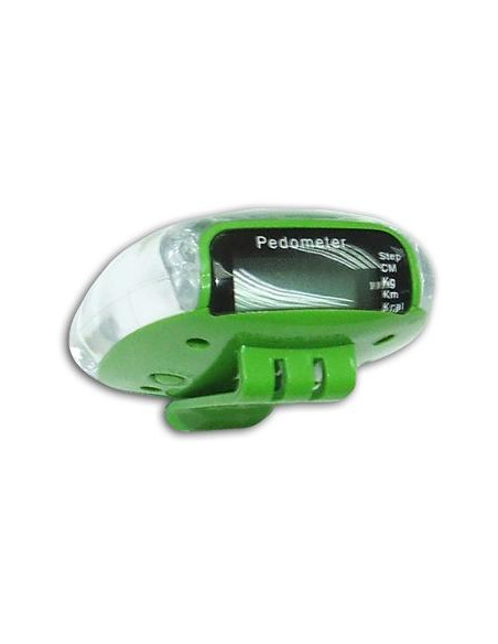 CUENTA PASOS DIGITAL - PODOMETRO VERDE