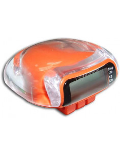 CUENTA PASOS DIGITAL - PODOMETRO NARANJA