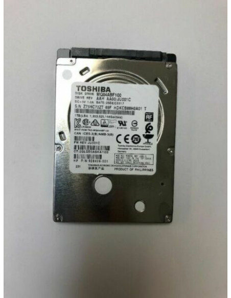 DISCO DURO TOSHIBA HDD 2 5  1TB SATA MQ04ABF100