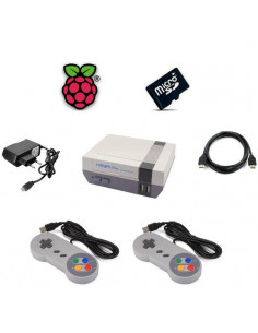 KIT RASPBERRY PI3 ARCADE NESPI PRO 2 MANDOS 64GB A