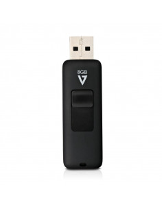 PENDRIVE 8GB V7 USB 2 0 NEGRO
