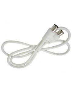 CABLE ANTENA TV 1 5M M/H   FILTRO 100M BLANCO TDT