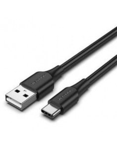 CABLE DATOS CARGA USB2 0 AM TIPO-C USB-C NEGRO 1M