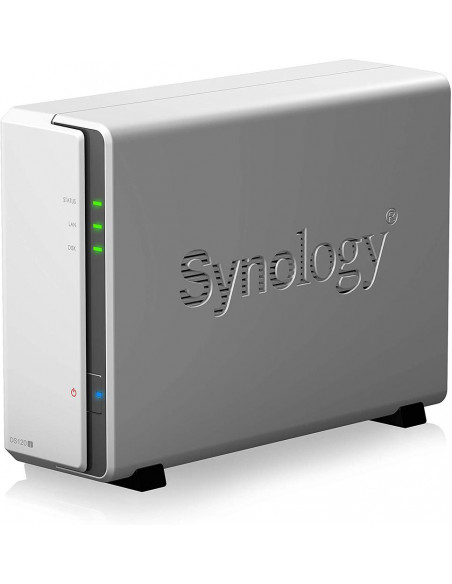 NAS SYNOLOGY 1 BAY DS120J 2XUSB 2 0   WD RED 3TB
