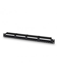 PATCH PANEL AISENS 24 PUERTOS CAT 6 ALTURA 1U