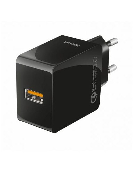 CARGADOR DE CASA USB TRUST URBAN ULTRA RAPIDO QC3