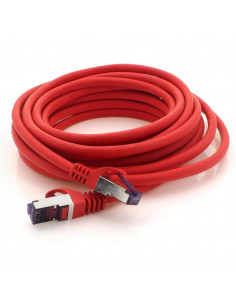 CABLE DE RED RJ45 S/FTP LSZH CAT 7 3M ROJO