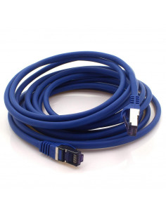 CABLE DE RED RJ45 S/FTP LSZH CAT 7 3M AZUL