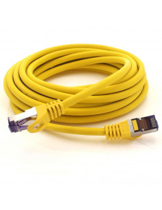 CABLE DE RED RJ45 S/FTP LSZH CAT 7 3M AMARILLO