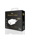 CARGADOR PRESTICO F3A USB-A QC 3.0 22.5W BLANCO