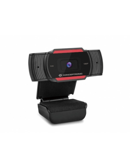 WEBCAM CONCEPTRONICS USB FULL HD CON MICROFONO W10