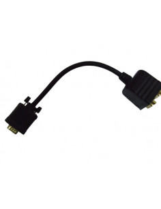 CABLE DUPLICADOR SPLITTER VGA 1xMACHO-2xHEMBRA