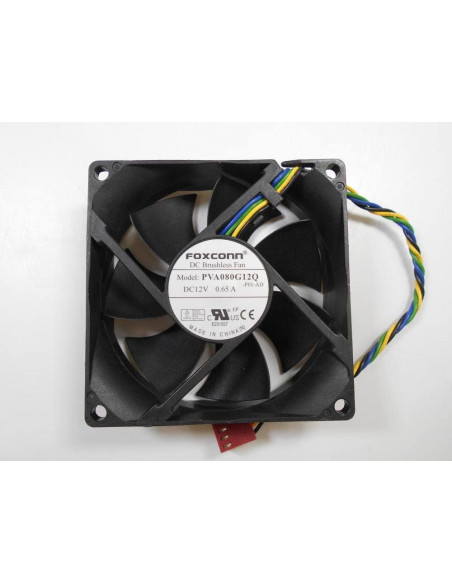 VENTILADOR 80X80X25MM 12V 4 PINES