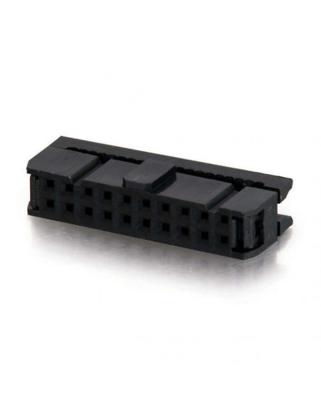 CONECTOR MOLEX HEMBRA PARA CINTA PLANA 20 PINES
