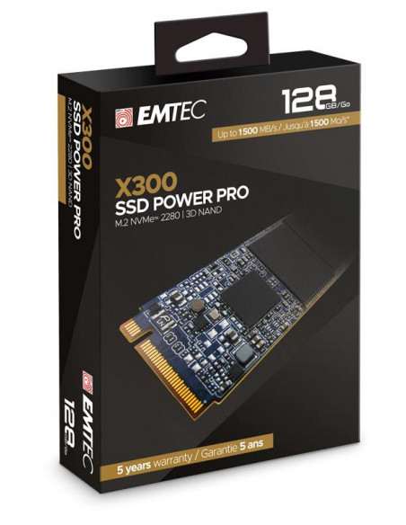 DISCO SSD M 2 NVME PCIE 2280 EMTEC POWER PRO 128GB