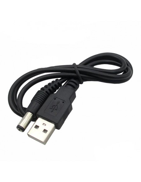 CABLE USB AM - DC 5V 5 5X2 5MM