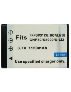 BATERIA FUJI NP-60 /FNP60 / S1137/1037/L120B/CNP30