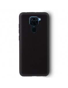 FUNDA DE SILICONA NEGRO XIAOMI REDMI NOTE 9
