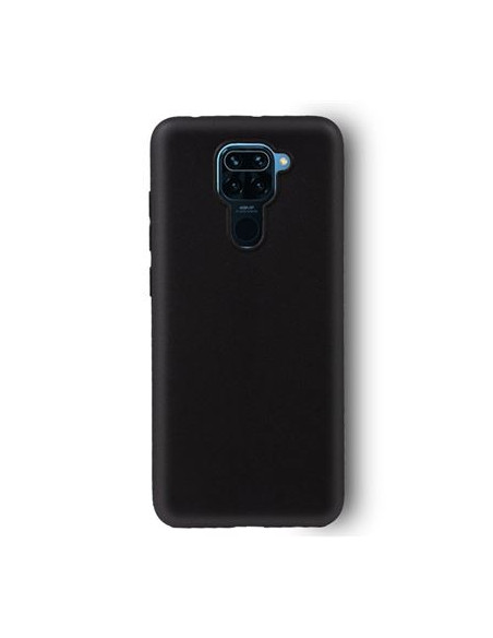 FUNDA DE SILICONA NEGRO XIAOMI REDMI NOTE 9