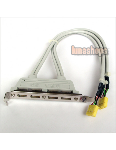 BAHIA USB 2 0 EXTERNA LATERAL 4 PUERTOS