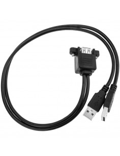 CABLE USB 2 0 DOBLE PUERO TIPO A HEMBRA A MACHO
