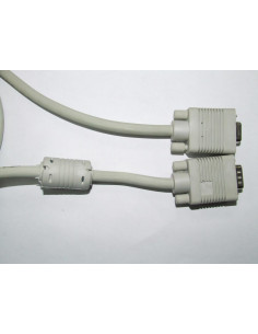 CABLE ALARGADOR VGA  DB15 MACHO-HEMBRA 5M BLANCO