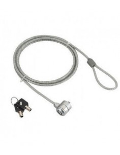 CABLE SEGURIDAD ANTIROBO PORTATIL CON LLAVE 1 8M
