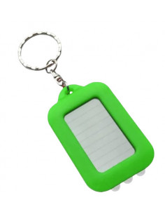 LLAVERO VERDE SOLAR 3 LEDS REACONDICIONADO