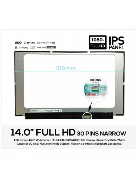 PANTALLA LCD PORTATIL COMPATIBLE HP 840 G6 NUEVA
