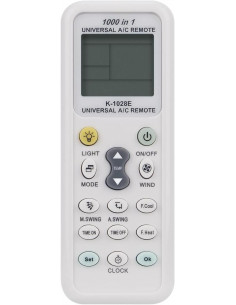MANDO UNIVERSAL AIRE ACONDICIONADO 1000in1 K-1028E